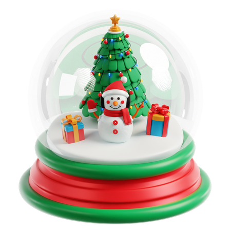 Globo de nieve  3D Icon