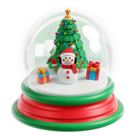 Globo de nieve  3D Icon