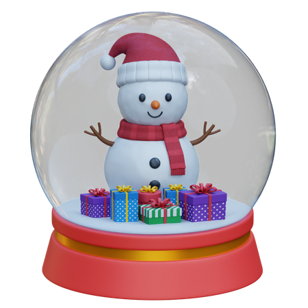 Globo de nieve  3D Icon