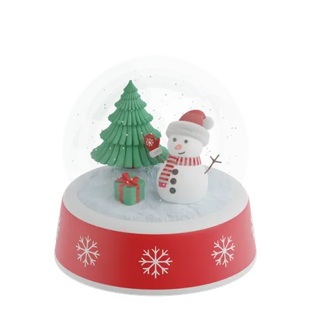 Globo de nieve  3D Icon