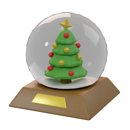 Globo de nieve  3D Icon