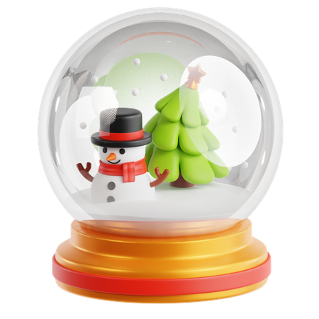 Globo de navidad  3D Icon