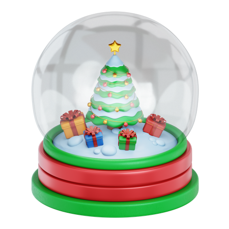 Globo de navidad  3D Icon