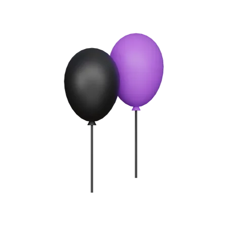 Globos  3D Icon