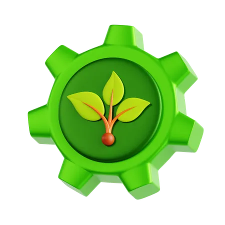 Go Green  3D Icon