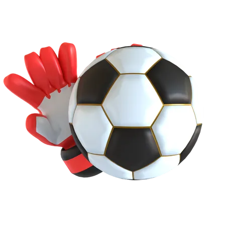 Goalkeeper Gloves  3D Icon