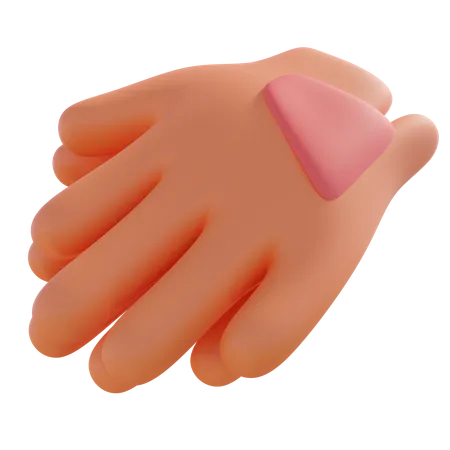 Golfhandschuh  3D Icon