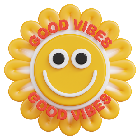 Good Vibes  3D Icon