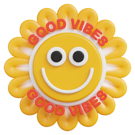 Good Vibes  3D Icon