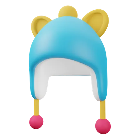 Gorro de bebé  3D Icon