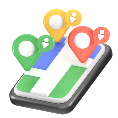 Gps Tracking  3D Icon