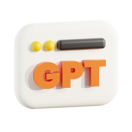 Gpt Chat  3D Icon