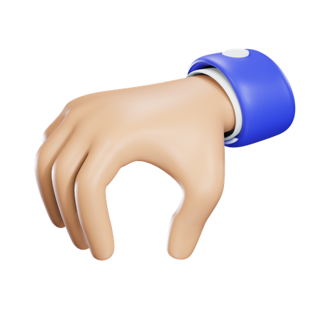 Grab Hand  3D Icon