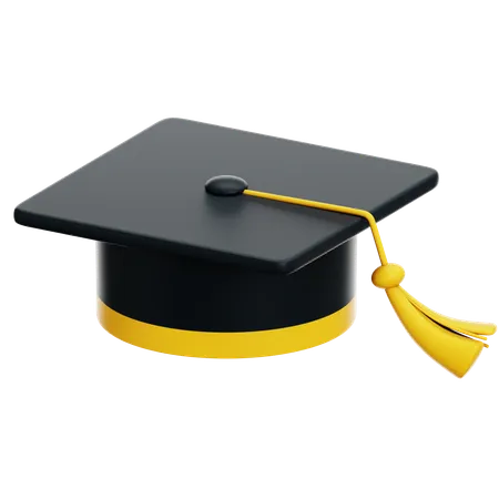 Graduation Hat  3D Icon