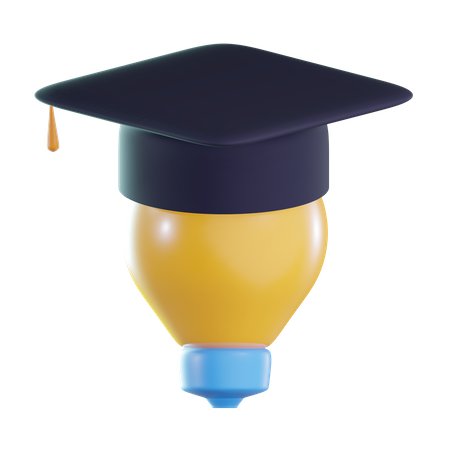 Graduation idea  3D Icon