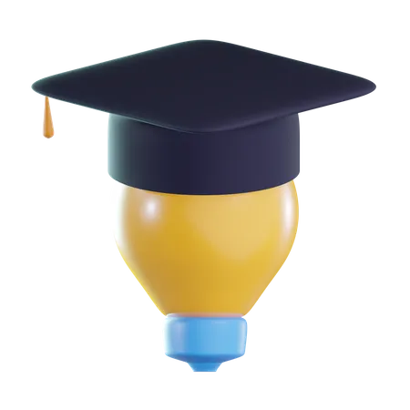 Graduation idea  3D Icon