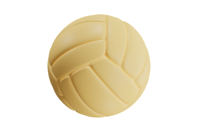 Gráfico de voleibol realista  3D Icon