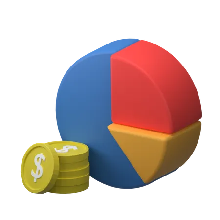 Tabla de finanzas  3D Icon