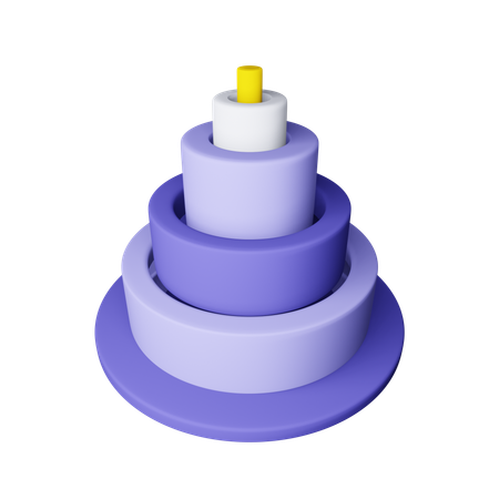 Gráfico de pirâmide  3D Icon