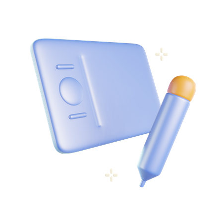 Grafiktablet  3D Icon