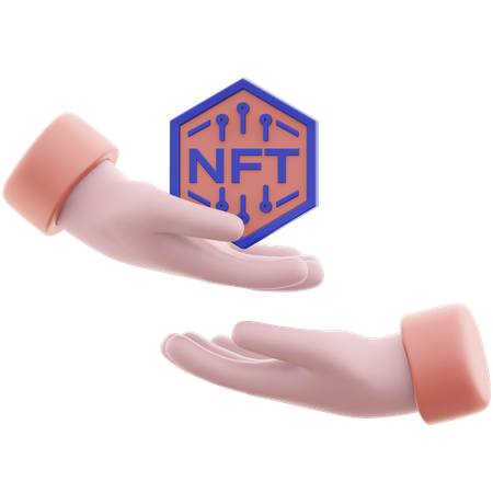 Nft grátis  3D Illustration