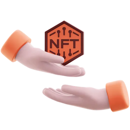 NFT gratuit  3D Icon