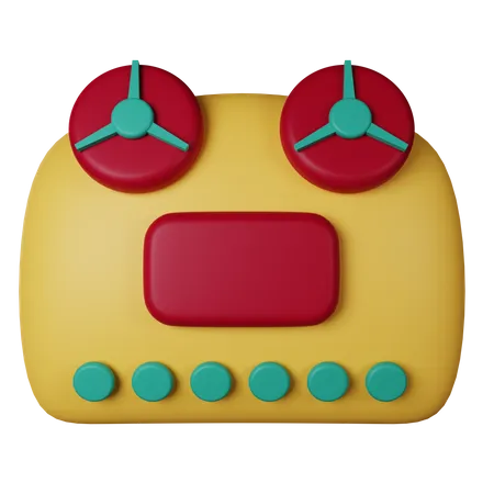 Gravador  3D Icon