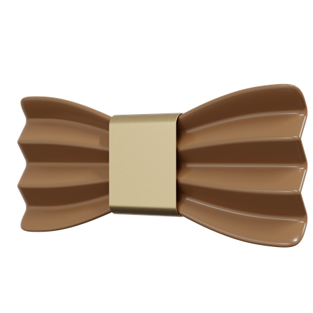 Gravata borboleta  3D Illustration