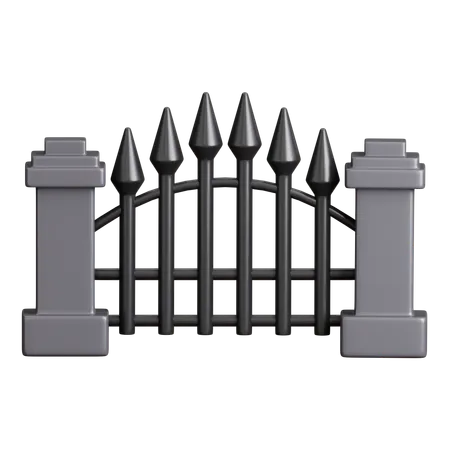 Graveyard Gate  3D Icon