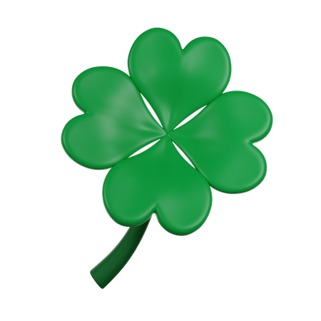 Green clover  3D Icon