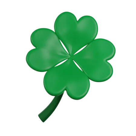 Green clover  3D Icon