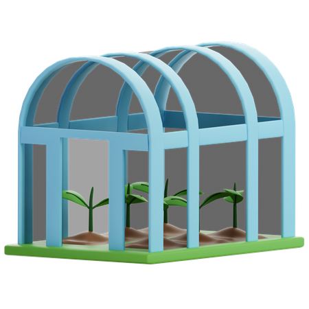 Greenhouse  3D Icon