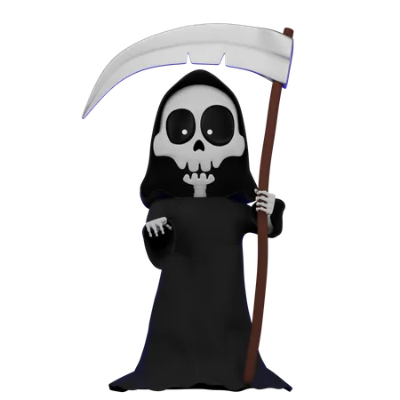 Grim Reaper  3D Illustration