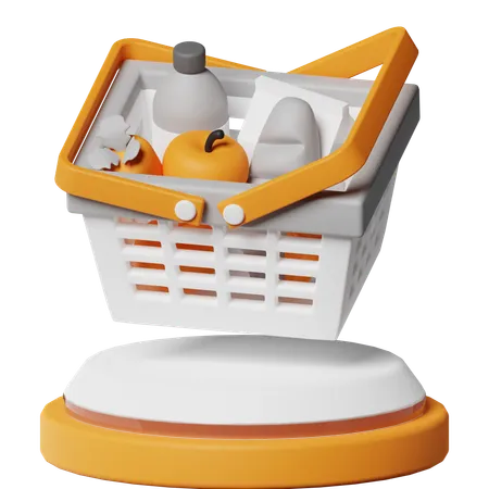 Groceries  3D Icon