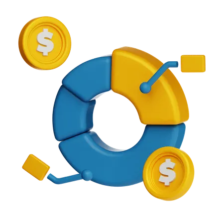 Gross Margin  3D Icon