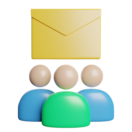 Group  3D Icon