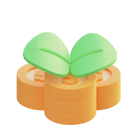 Growth  3D Icon