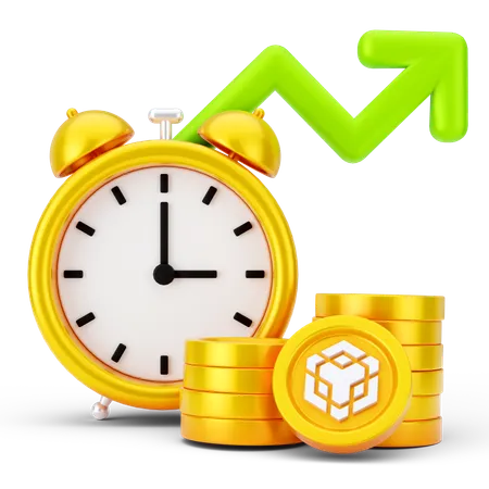 Growth Time  3D Icon