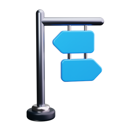 Guidepost  3D Icon