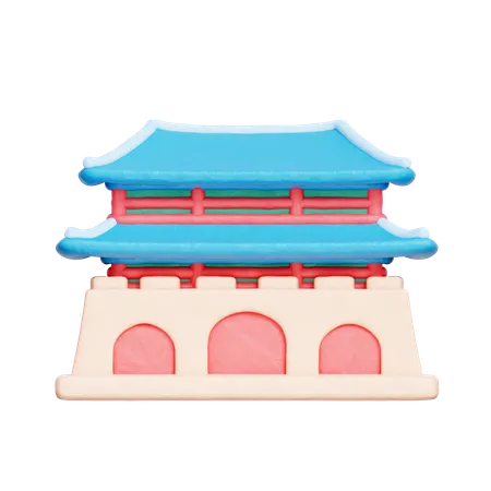 Gyeongbokgung Palace  3D Icon