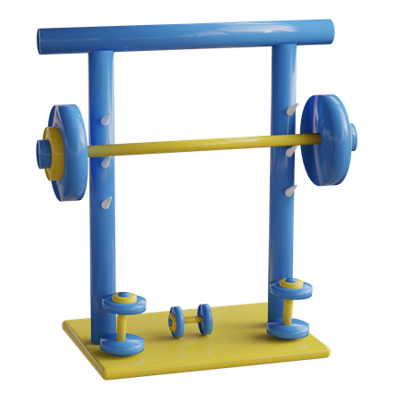 Gym  3D Illustration