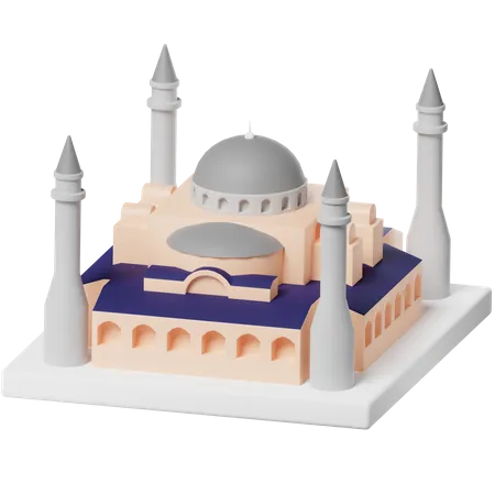 Hagia Sophia  3D Icon