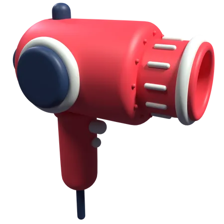 Hair Blower  3D Icon