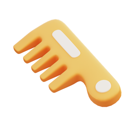 Hair Comb  3D Icon