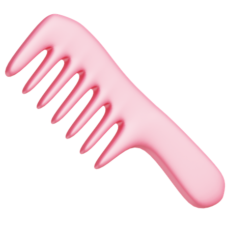 Hair Comb  3D Icon