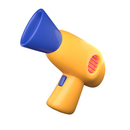 Hair Dryer  3D Icon