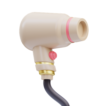 Hair Dryer  3D Icon