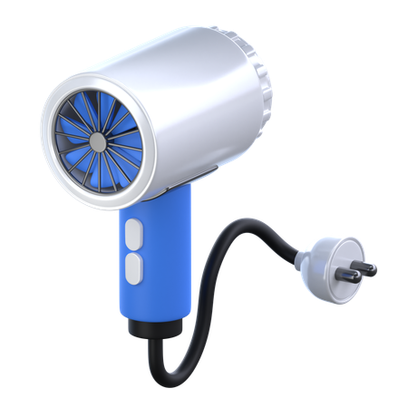 Hair Dryer  3D Icon