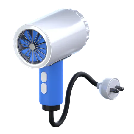 Hair Dryer  3D Icon