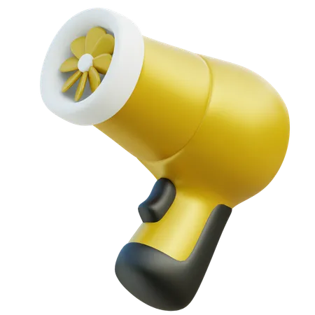 Hair Dryer  3D Icon